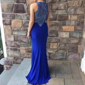 Blue Prom Dress